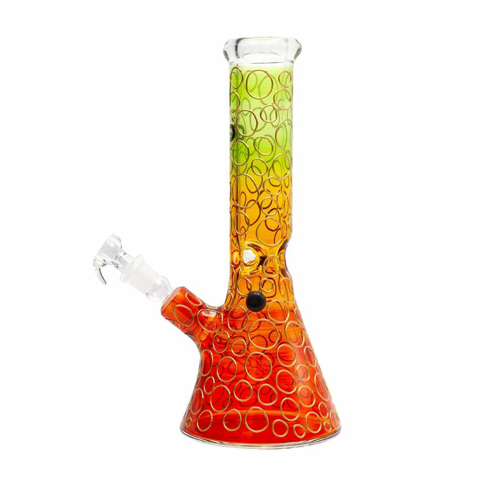 SKLENĚNÝ BONG GRACE GLASS RAINFOREST BEAKER SERIES 31 CM