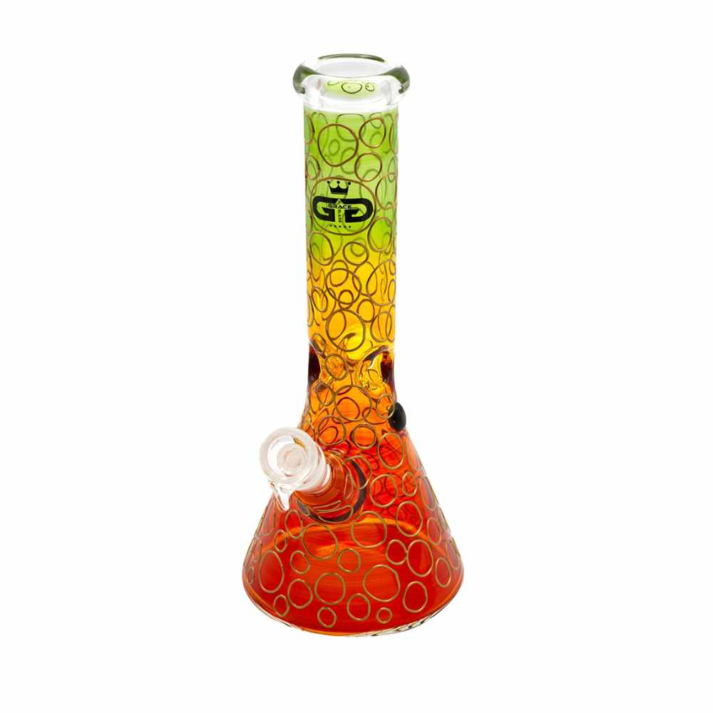 SKLENĚNÝ BONG GRACE GLASS RAINFOREST BEAKER SERIES 31 CM