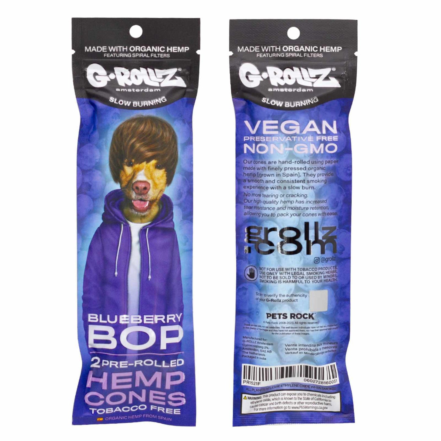 PŘEDBALENÉ BLUNTY BLUEBERRY BOP 2 KS