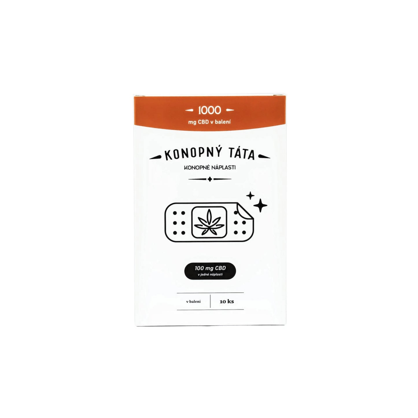 CBD NÁPLASTI 1000 MG