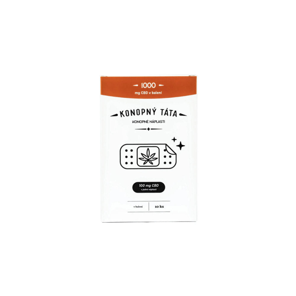 CBD NÁPLASTI 1000 MG