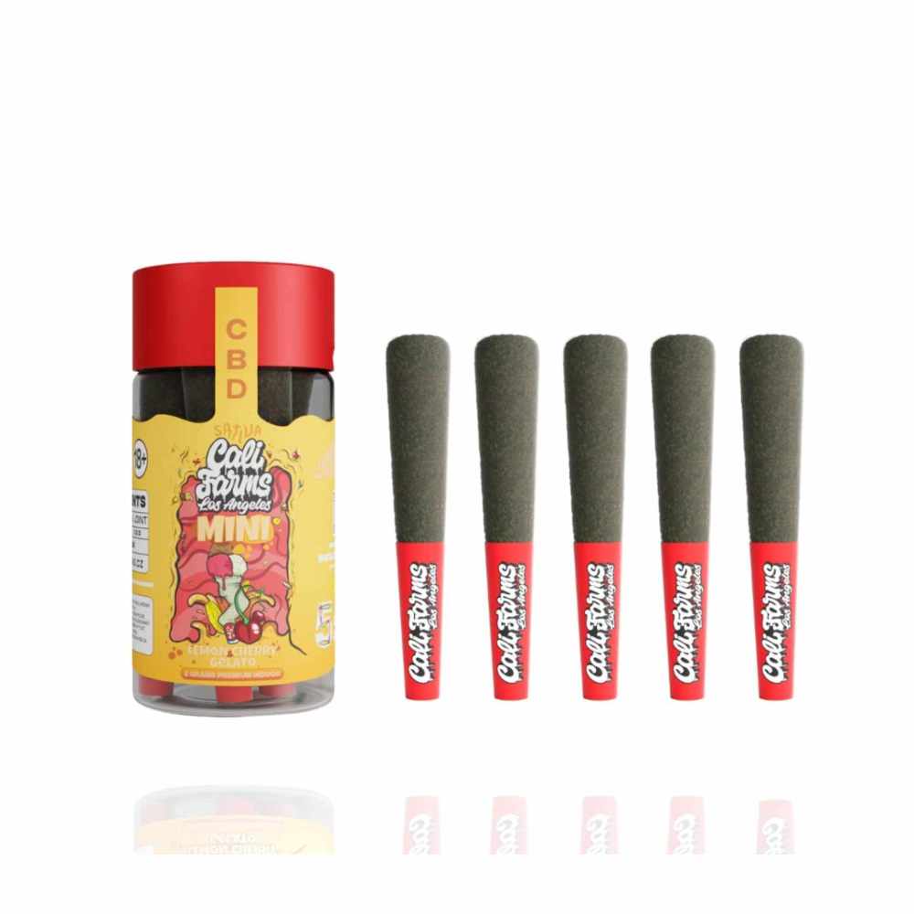 CBD MINI VONNÉ TYČINKY 5 KS - LEMON CHERRY GELATO