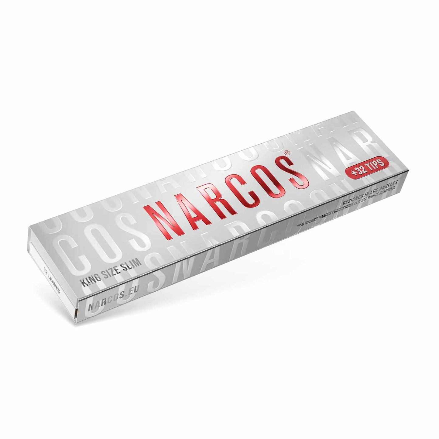 PAPÍRKY + FILTRY NARCOS WHITE EDITION KING SIZE SLIM