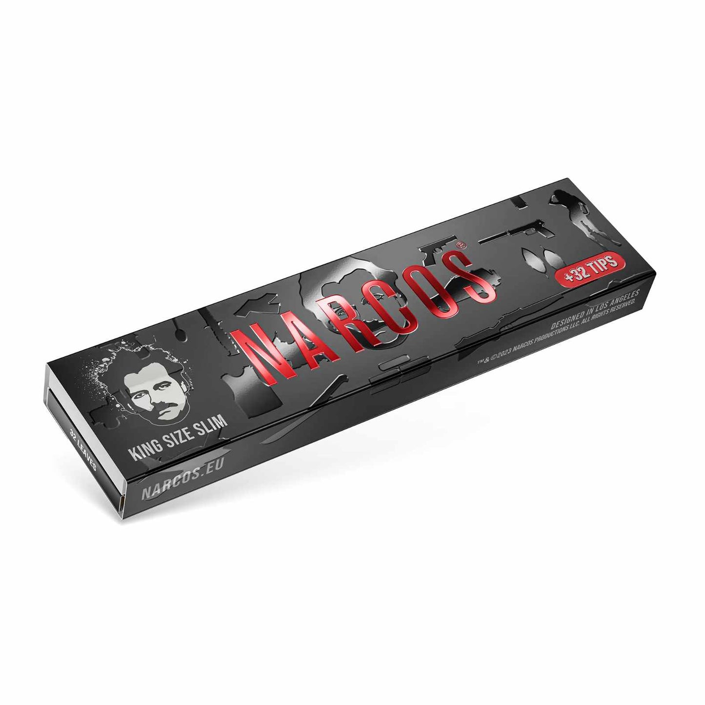PAPÍRKY + FILTRY NARCOS LIMITED EDITION KING SIZE SLIM