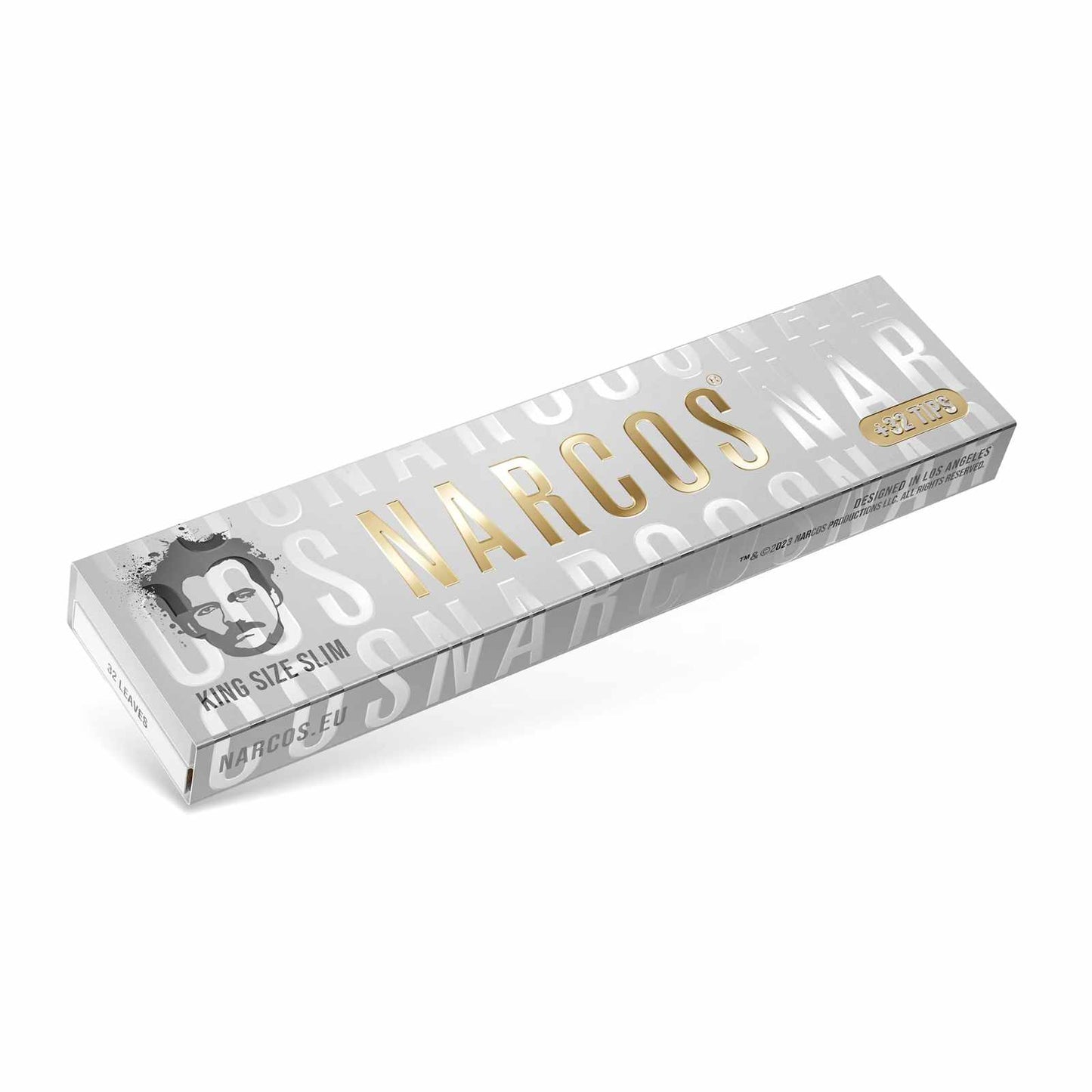 PAPÍRKY + FILTRY NARCOS LIMITED EDITION KING SIZE SLIM