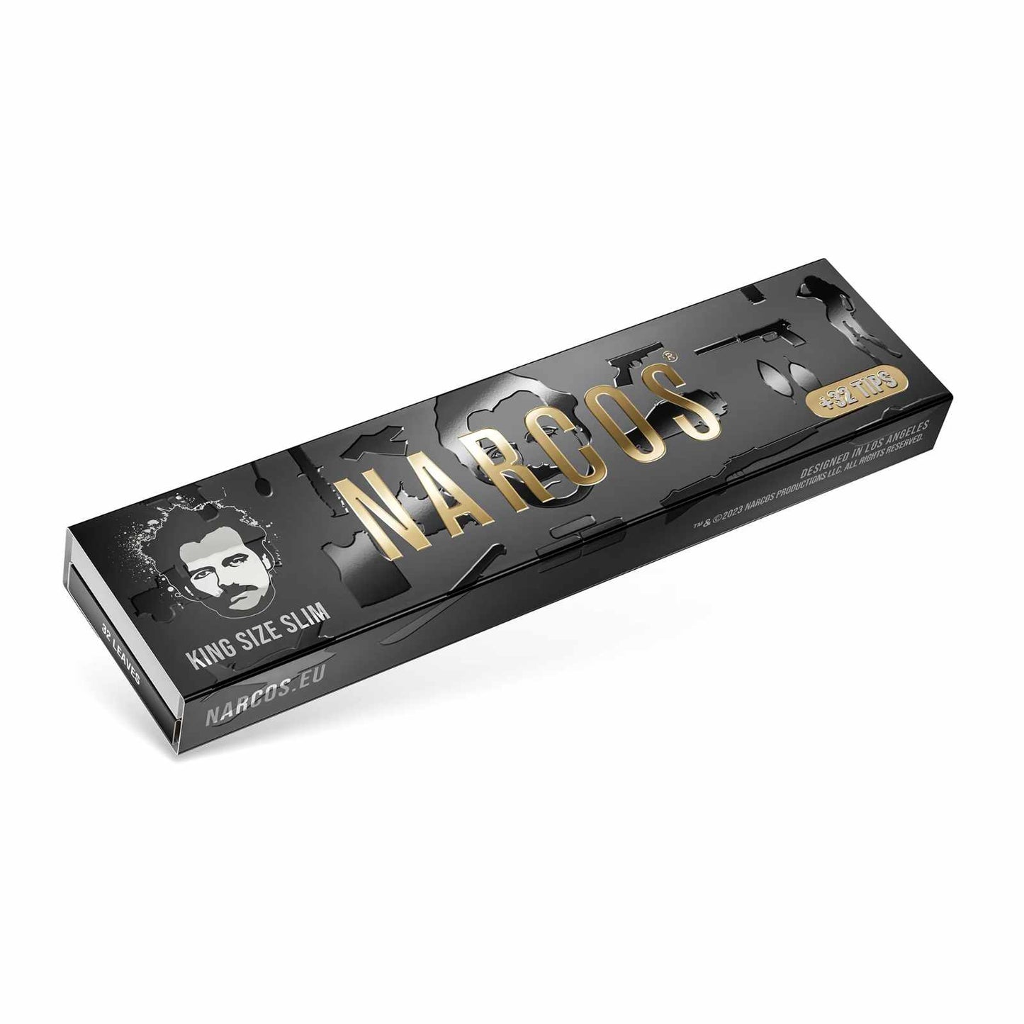 PAPÍRKY + FILTRY NARCOS LIMITED EDITION KING SIZE SLIM