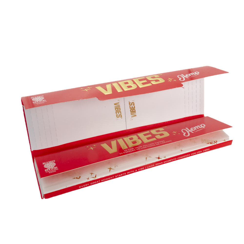 Papírky Vibes King Size Slim Hemp + Filtry