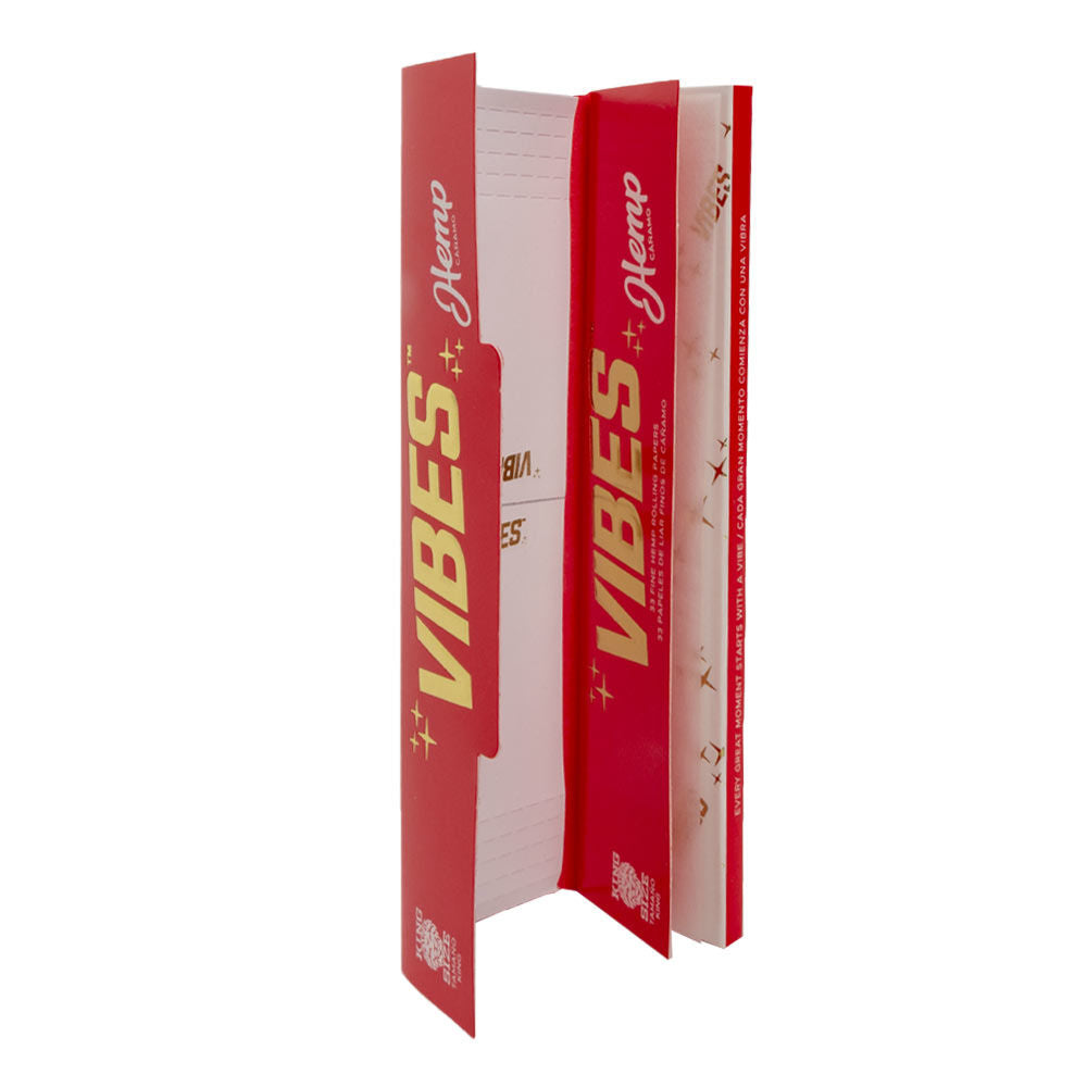 Papírky Vibes King Size Slim Hemp + Filtry