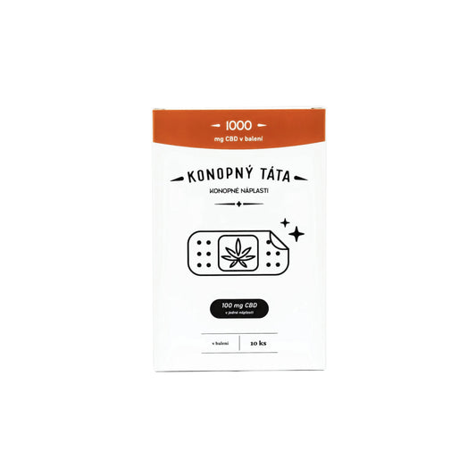 CBD NÁPLASTI 1000 MG