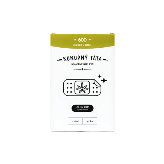 CBD NÁPLASTI 600 MG