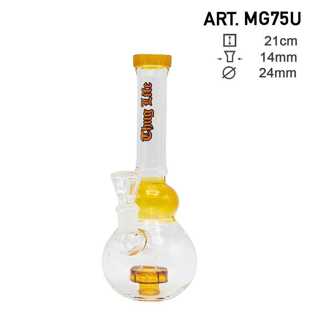 SKLENĚNÝ BONG THUG LIFE BEAKER SERIES 21 CM