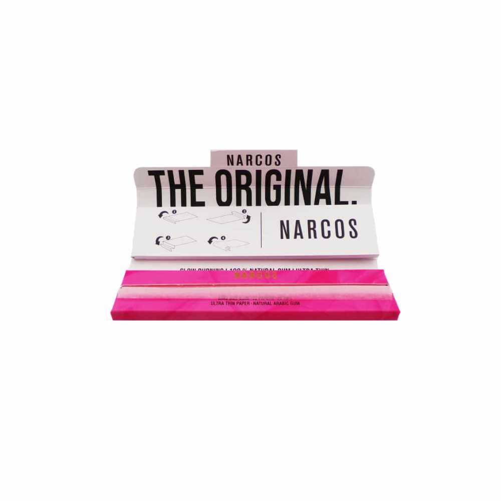 PAPÍRKY + FILTRY NARCOS PINK EDITION KING SIZE SLIM