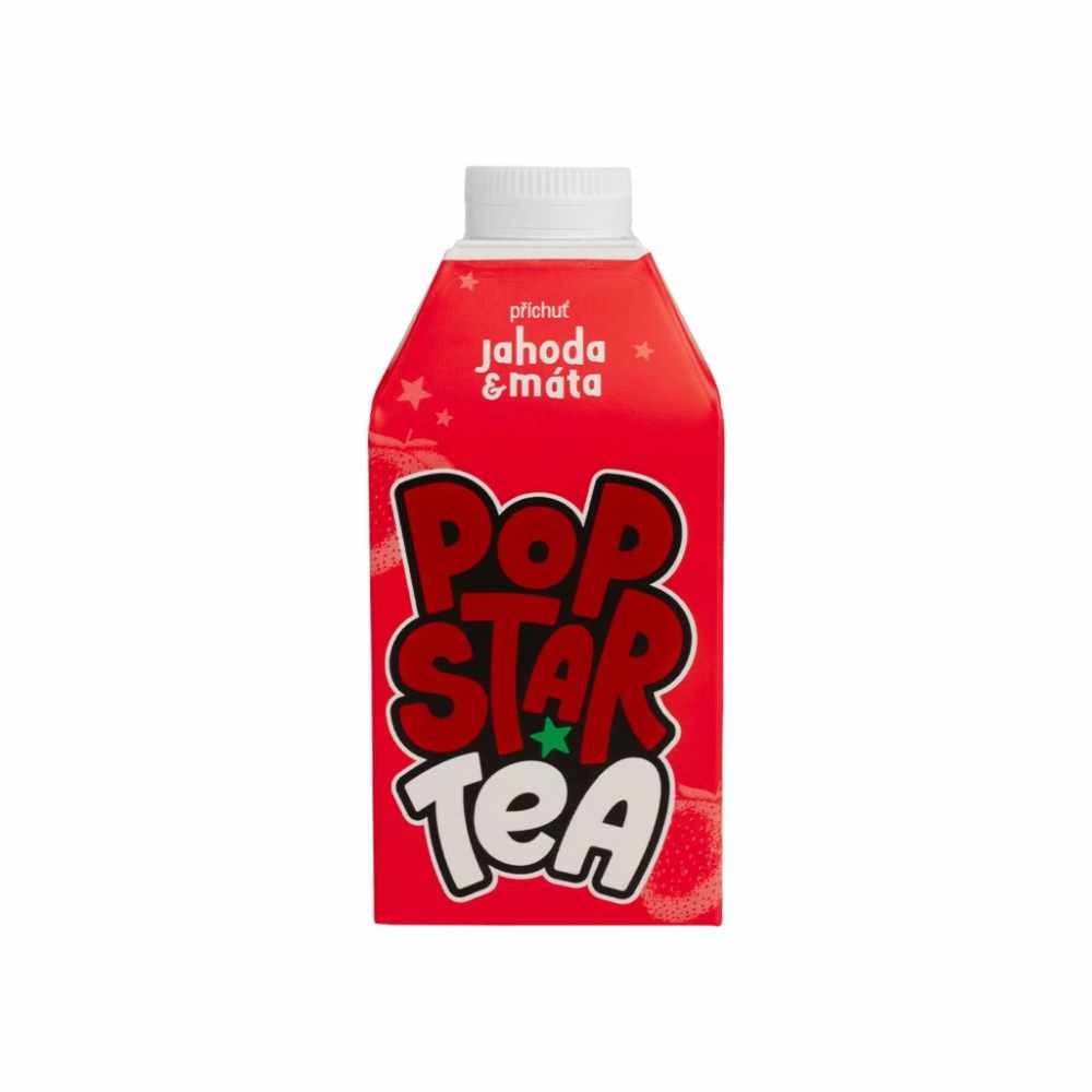 POPSTAR TEA - JAHODA A MÁTA