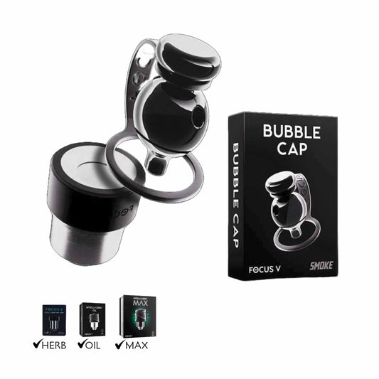 BUBBLE CAP & TETHER PRO FOCUS V CARTA - SMOKE