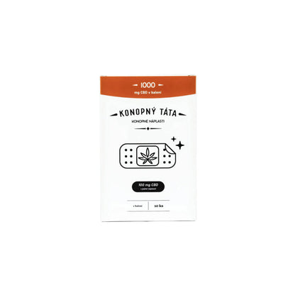 CBD NÁPLASTI 1000 MG
