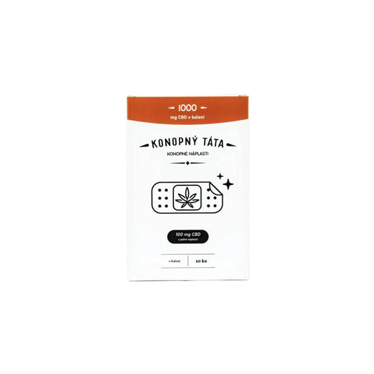 CBD NÁPLASTI 1000 MG