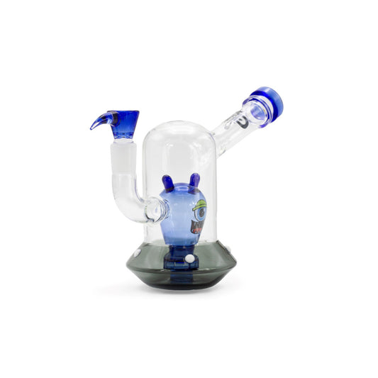 SKLENĚNÝ BONG GRACE GLASS ALIEN SPACESHIP 18 CM