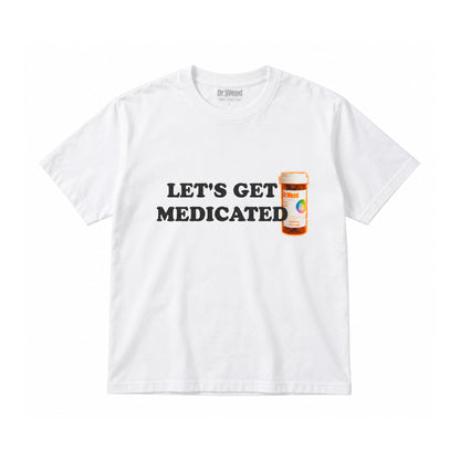 TRIČKO DR.WEED LET'S GET MEDICATED BÍLÉ
