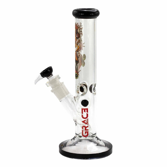 SKLENĚNÝ BONG GRACE GLASS X DUNKEES 36 CM