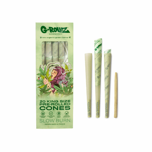 CONES COLLECTOR COLOSSAL DREAM ORGANIC HEMP KING SIZE - 20 KS