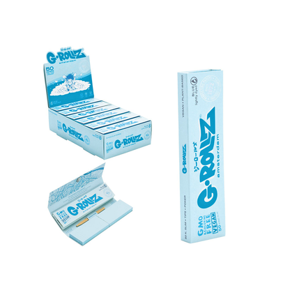 PAPÍRKY + FILTRY LIGHTLY DYED BLUE KING SIZE SLIM