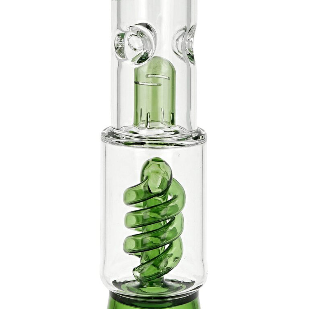 SKLENĚNÝ BONG GRACE GLASS GREEN BOYZ 35 CM