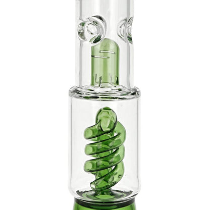 SKLENĚNÝ BONG GRACE GLASS GREEN BOYZ 35 CM