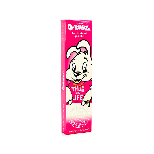 PAPÍRKY + FILTRY THUG FOR LIFE PINK KING SIZE SLIM