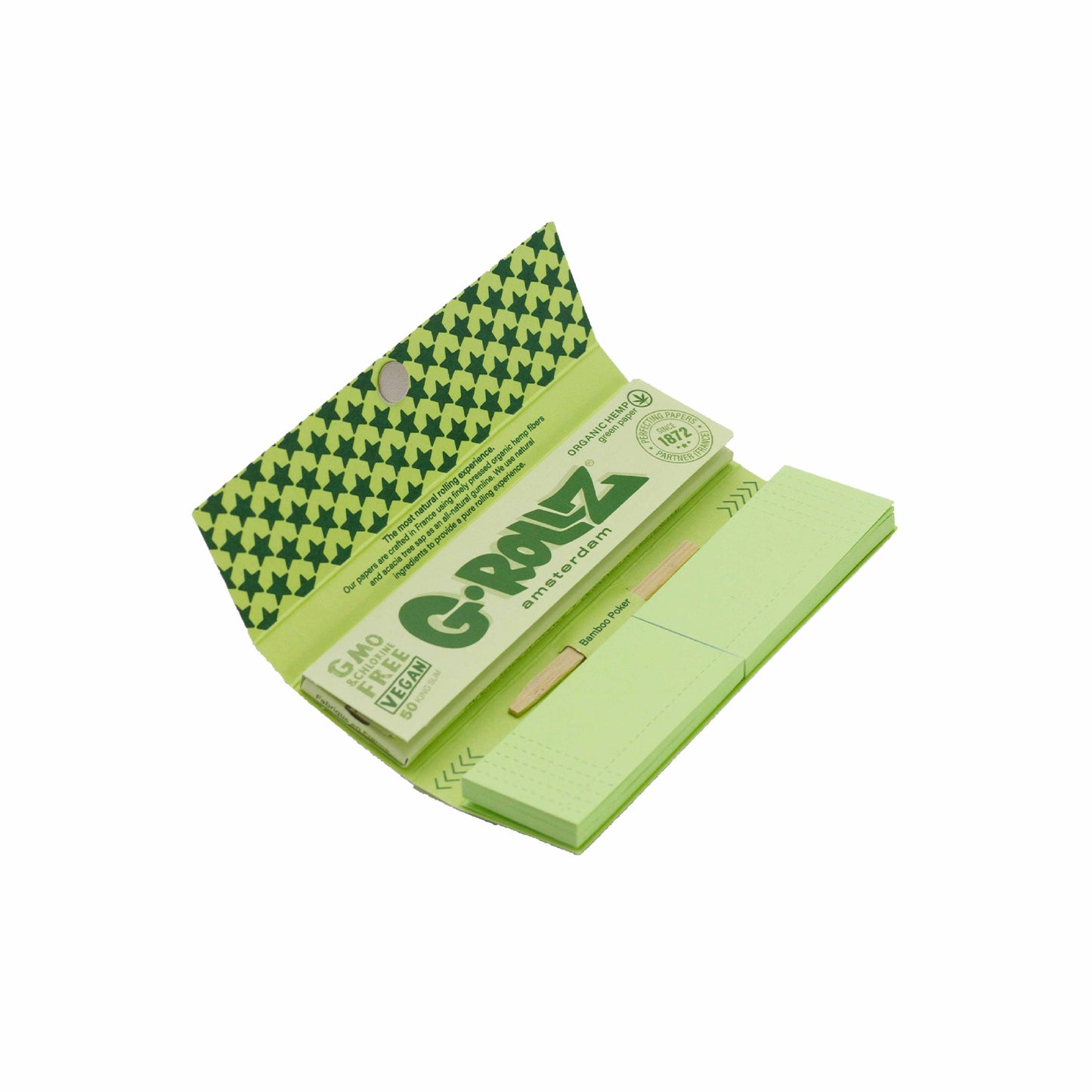 PAPÍRKY + FILTRY REGGAE ORGANIC HEMP KING SIZE SLIM