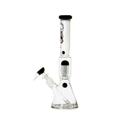 SKLENĚNÝ BONG CHEECH & CHONG SMOKING BROTHERS WHITE 35 CM
