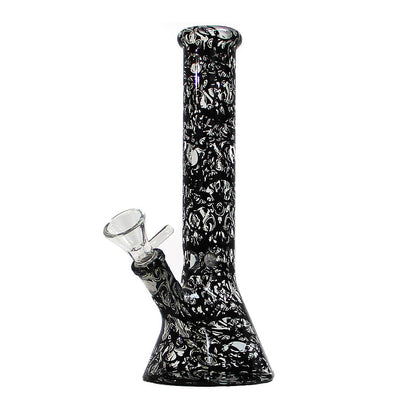 SKLENĚNÝ BONG BLACK SHEEP DARK SKULLS 26 CM