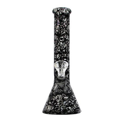 SKLENĚNÝ BONG BLACK SHEEP DARK SKULLS 26 CM