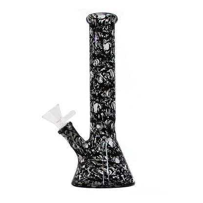 SKLENĚNÝ BONG BLACK SHEEP DARK SKULLS 26 CM