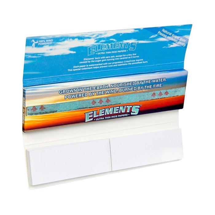 Papírky Elements King Size Slim + Filtry