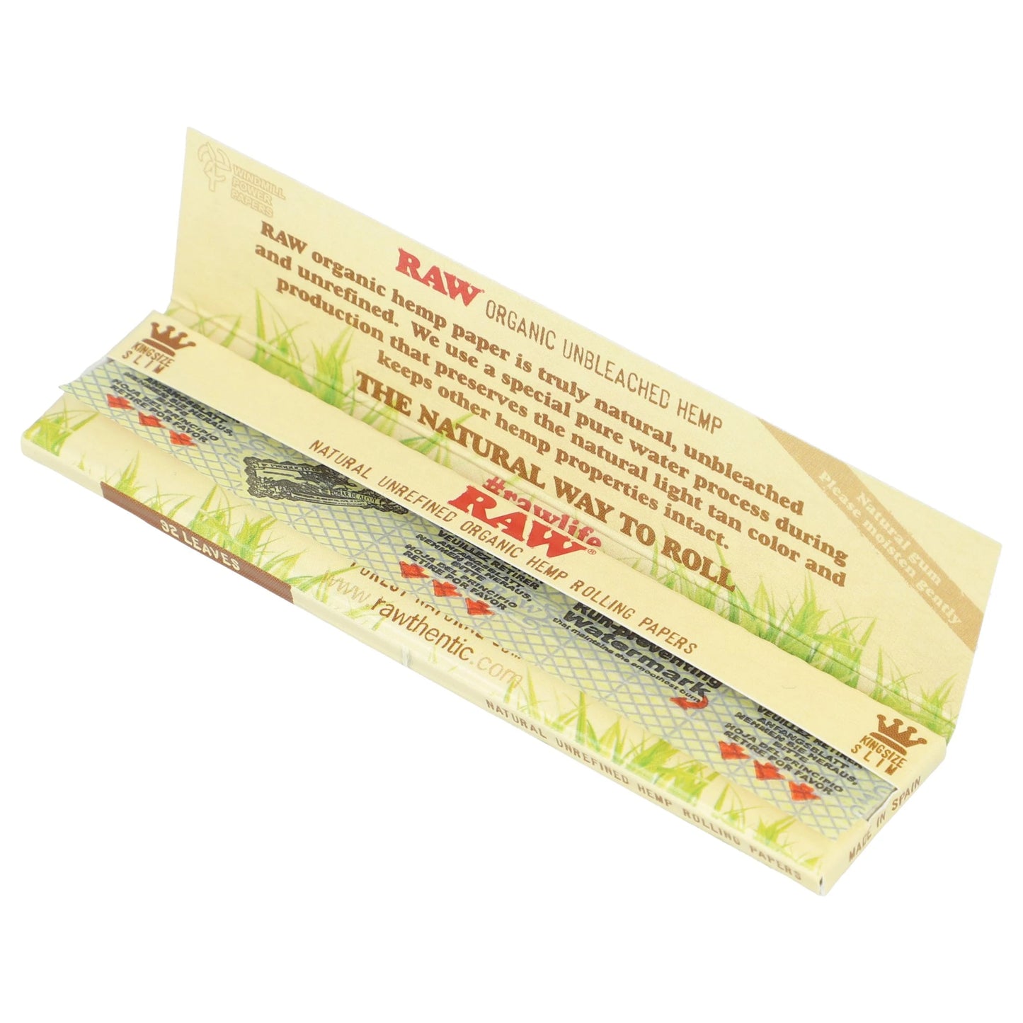 PAPÍRKY ORGANIC HEMP KING SIZE SLIM