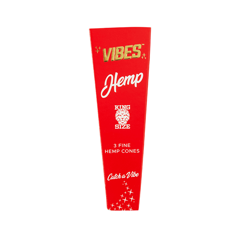 Vibes King Size Hemp Cones