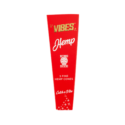 Vibes King Size Hemp Cones