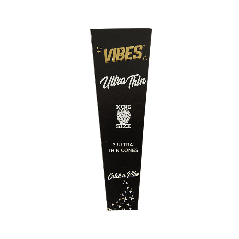 Vibes King Size Ultra Thin Cones