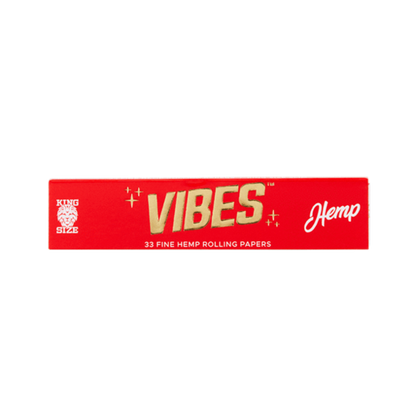 Papírky Vibes King Size Slim Hemp