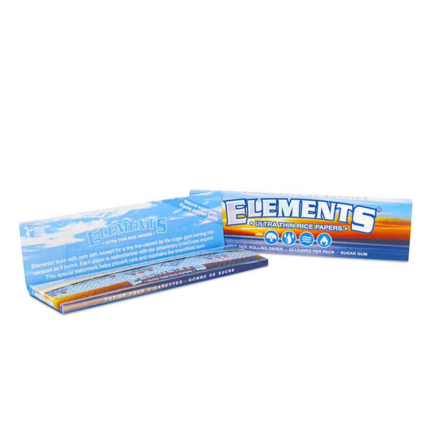 Papírky Elements King Size Slim