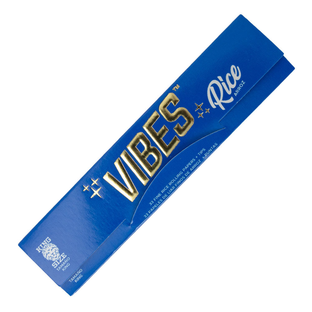 Papírky Vibes King Size Slim Rice + Filtry