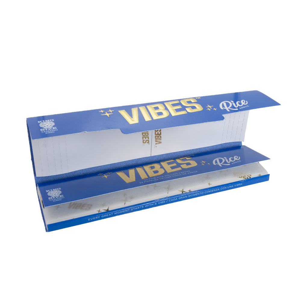 Papírky Vibes King Size Slim Rice + Filtry